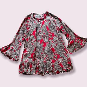 Umgee Paisley Shift Dress size S